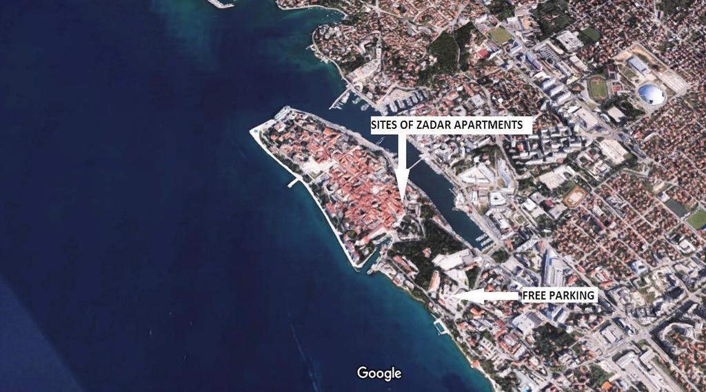 Sites Of Zadar Apartments Kültér fotó